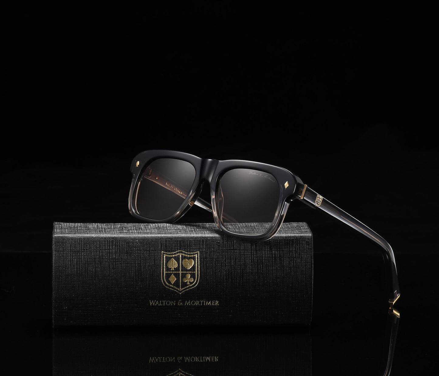 رقم WALTON & MORTIMER®. 33 نظارات "أوساكا" GRADIENT GRAY LIMITED EDITION
