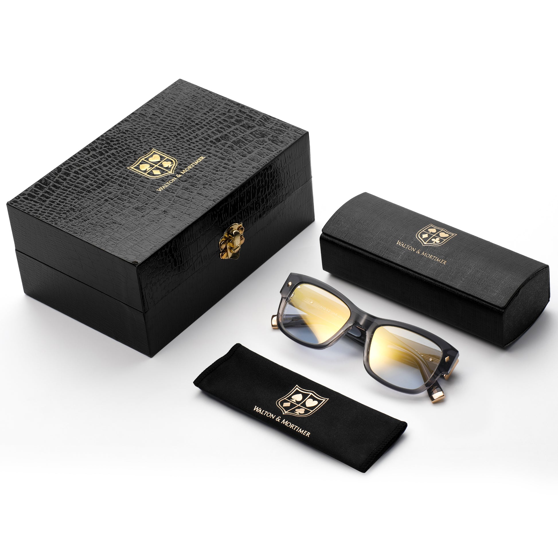 LUXURY SUNGLASSES, WALTON & MORTIMER