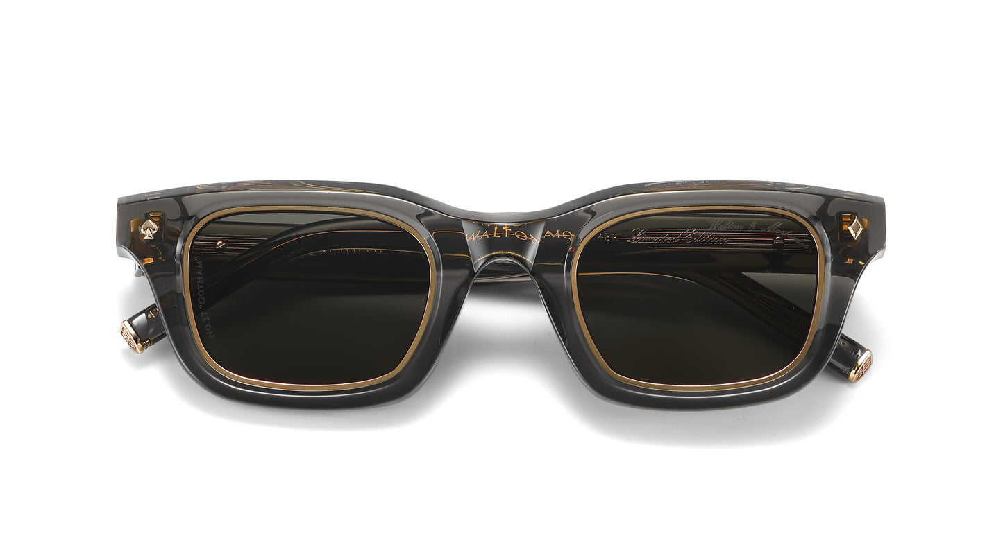 No.27 "Gotham" Limited Edition Sunglasses - Stormy Grey Color