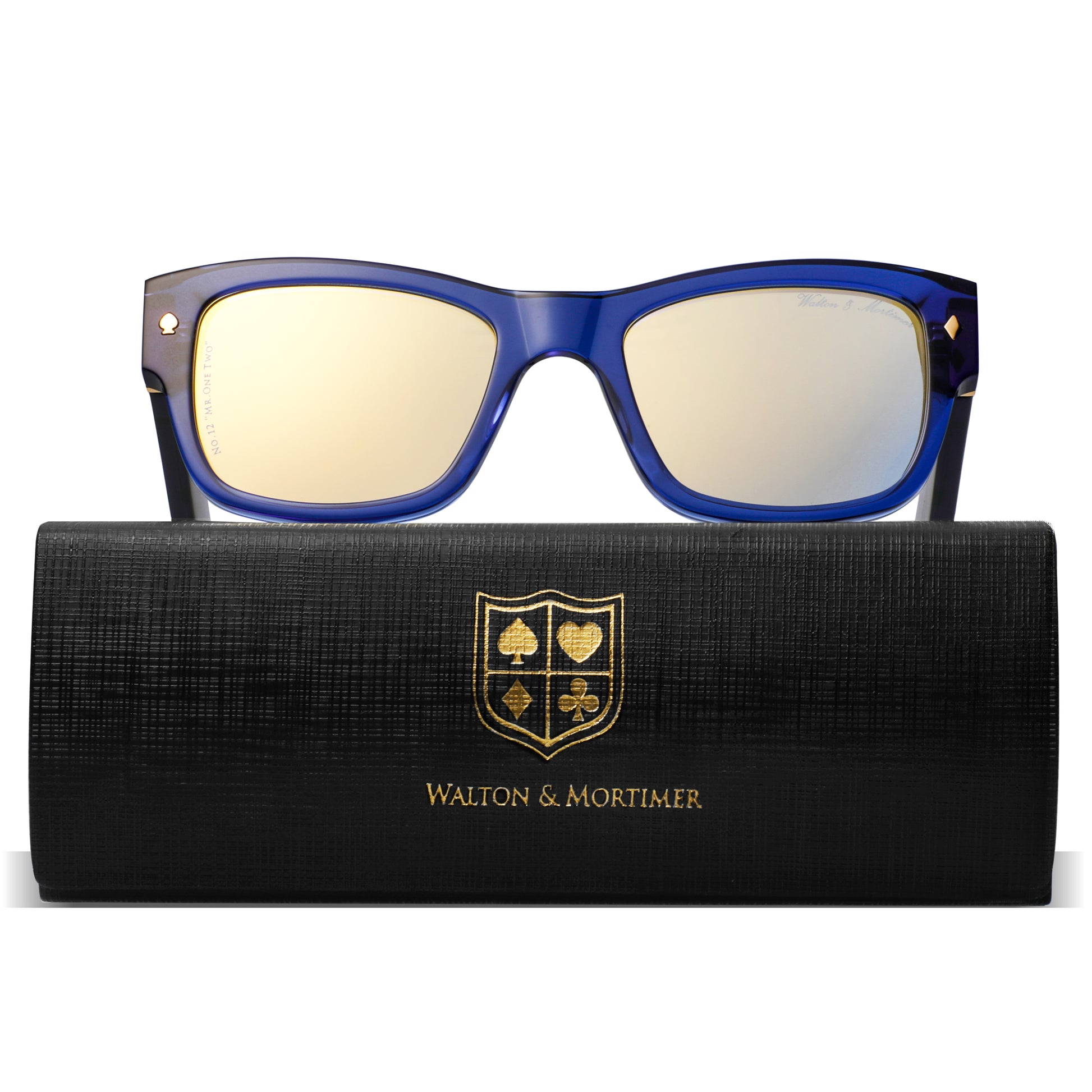 UV protection EYEWEAR Mr.One Two Midnight SUNGLASSES ,WALTON & MORTIMER