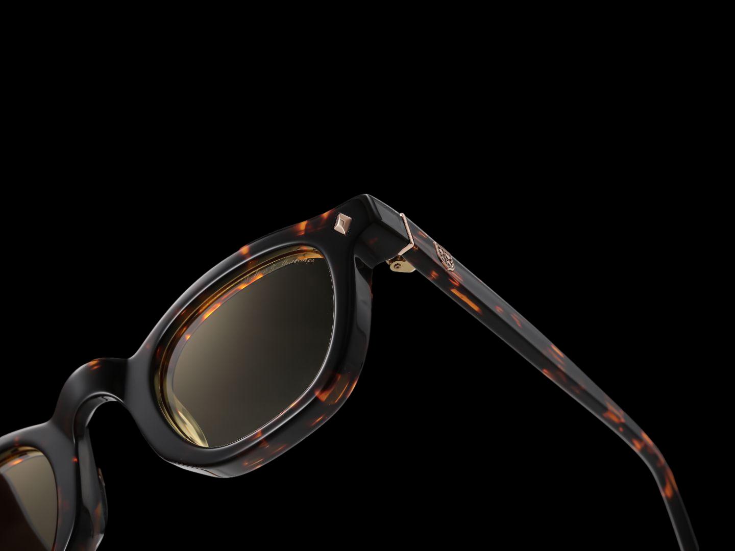 Walton & Mortimer NO. 20 "Keaton" Havana Summer Sunglasses