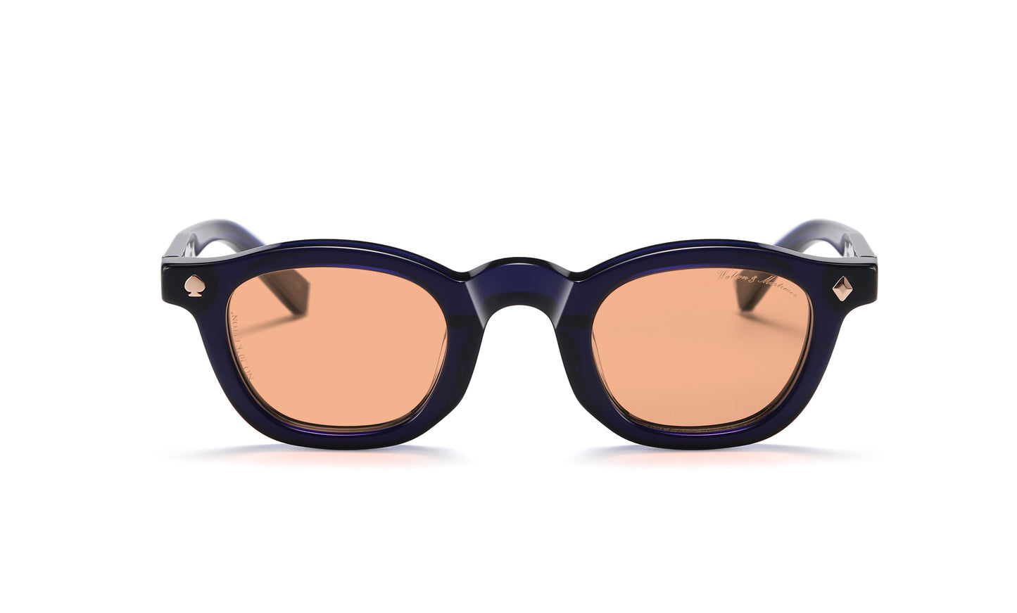 Walton & Mortimer NO. 20 "Keaton" Midnight Blue Sunglasses