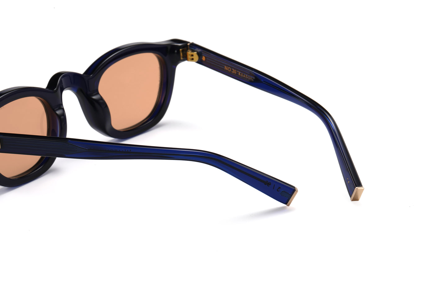 Walton & Mortimer NO. 20 "Keaton" Midnight Blue Sunglasses