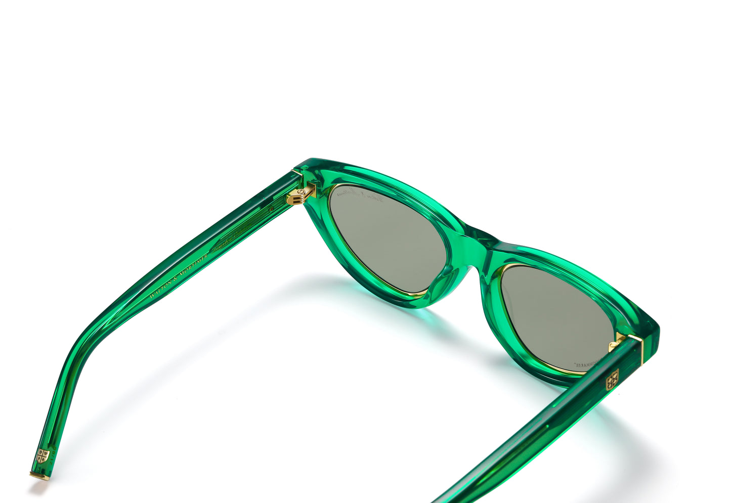 Walton & Mortimer NO. 21 “The Widowmaker” Poison Green Limited Edition Sunglasses