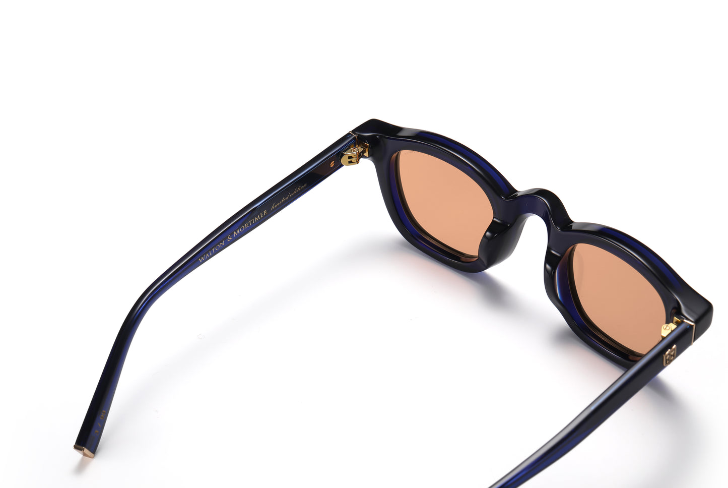 Walton & Mortimer NO. 20 "Keaton" Midnight Blue Sunglasses