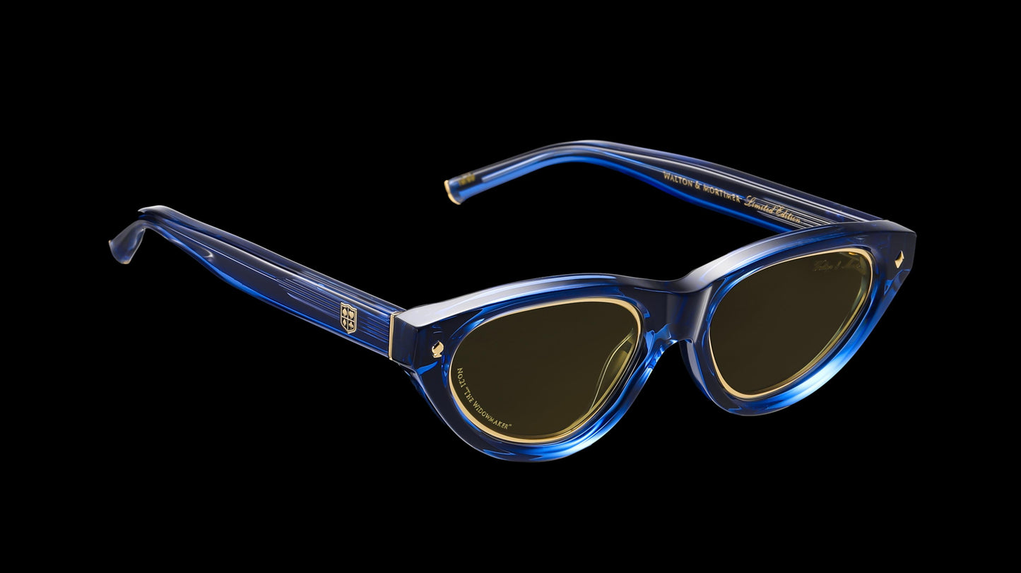 Walton & Mortimer NO. 21 “The Widowmaker” Midnight Blue Limited Edition Sunglasses