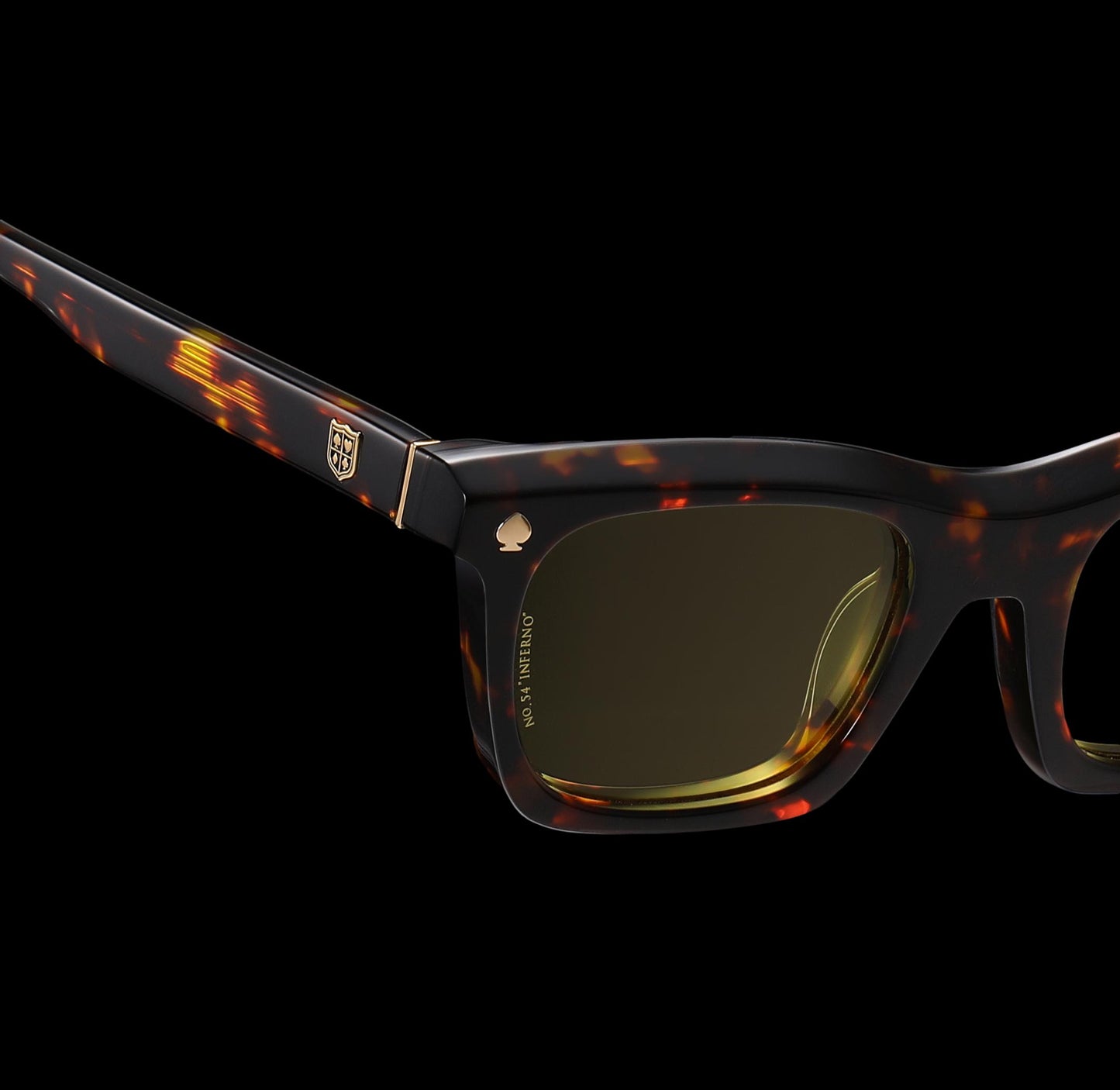 Walton & Mortimer NO. 54: " Inferno" Cuban Havana Sunglasses