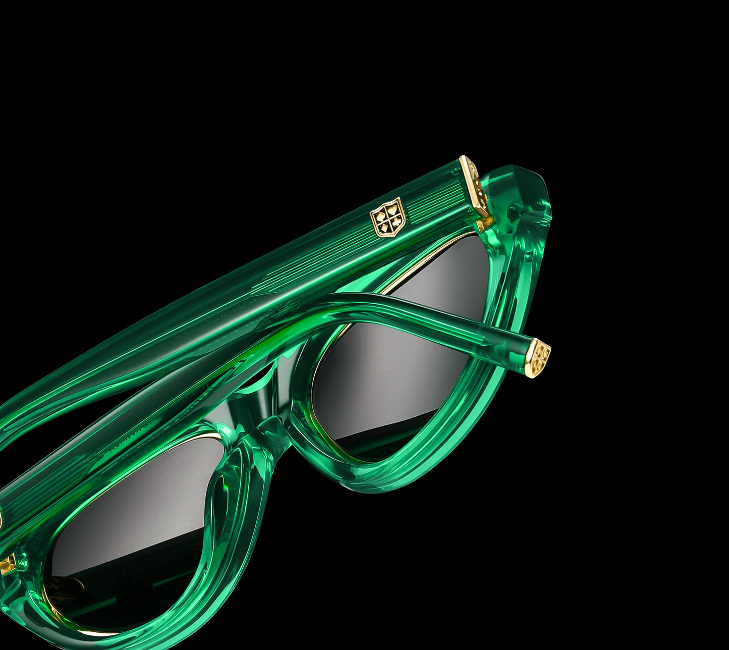 Walton & Mortimer NO. 21 “The Widowmaker” Poison Green Limited Edition Sunglasses