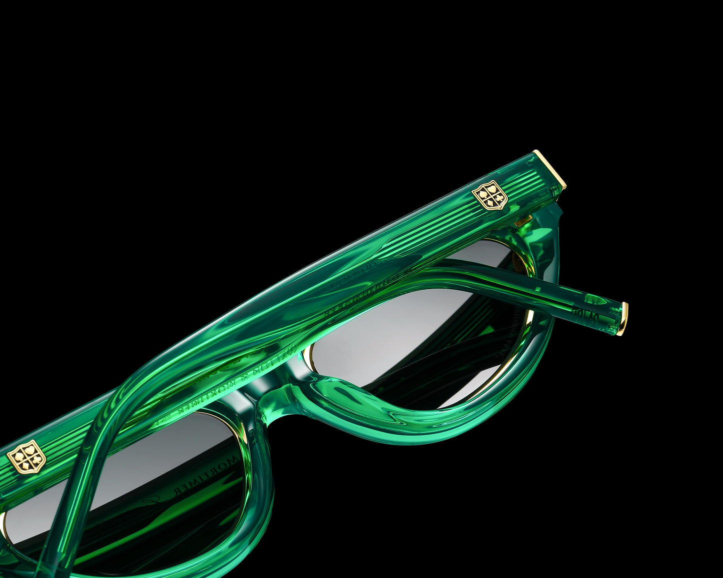 Walton & Mortimer NO. 21 “The Widowmaker” Poison Green Limited Edition Sunglasses