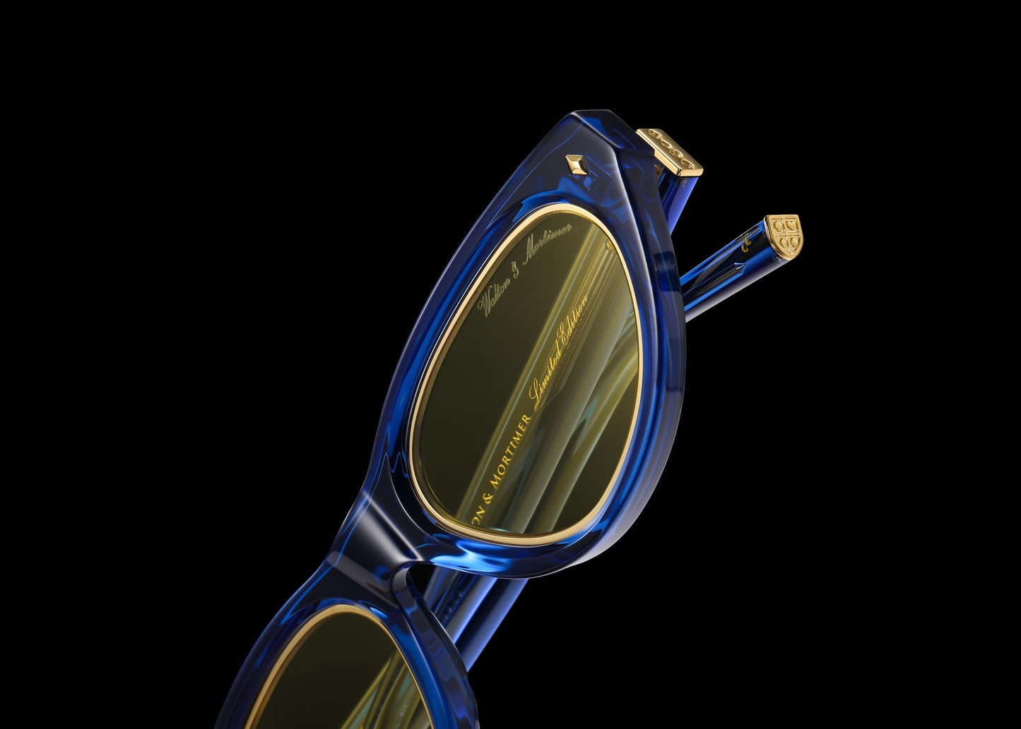 Walton & Mortimer NO. 21 “The Widowmaker” Midnight Blue Limited Edition Sunglasses