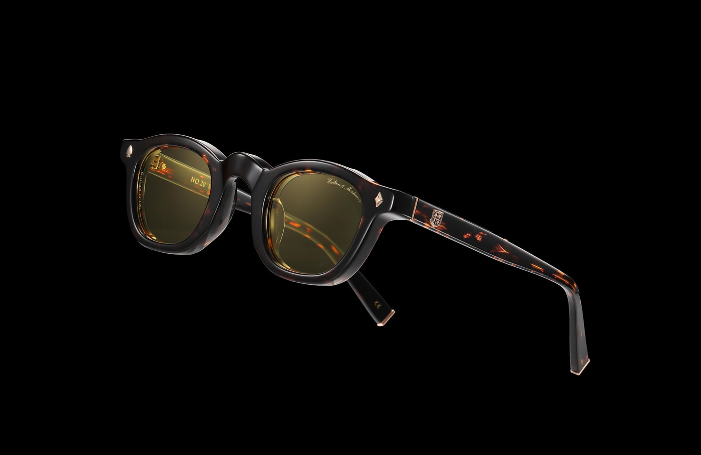Walton & Mortimer NO. 20 "Keaton" Havana Summer Sunglasses