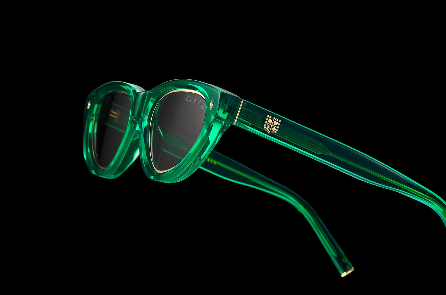 Walton & Mortimer NO. 21 “The Widowmaker” Poison Green Limited Edition Sunglasses