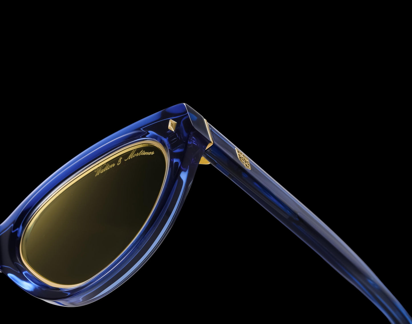 Walton & Mortimer NO. 21 “The Widowmaker” Midnight Blue Limited Edition Sunglasses