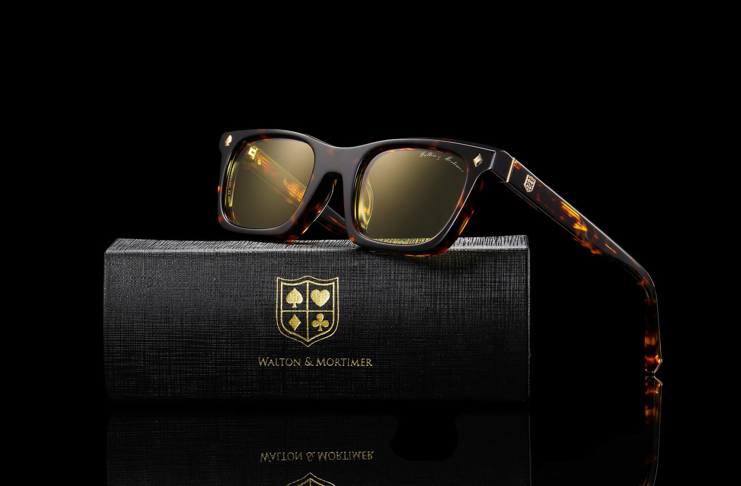 Walton & Mortimer NO. 54: " Inferno" Cuban Havana Sunglasses