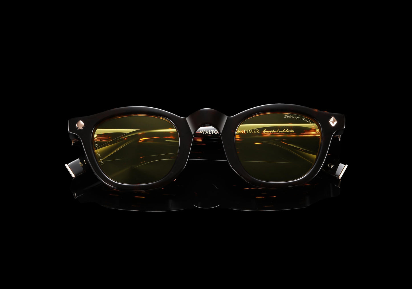Walton & Mortimer NO. 20 "Keaton" Havana Summer Sunglasses