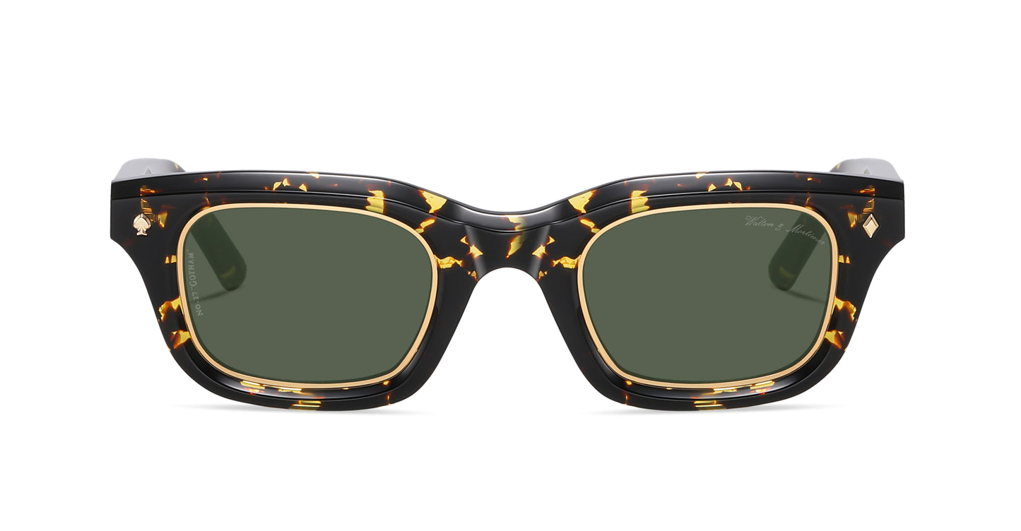 No.27 "Gotham" Limited Edition Sunglasses - Havana Rum Color