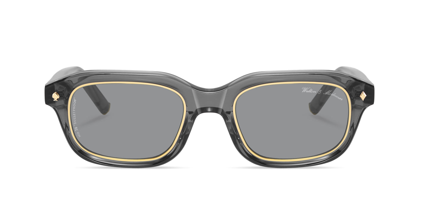 No.28 "Bulletproof" Limited Edition Sunglasses - Moon Gray Color