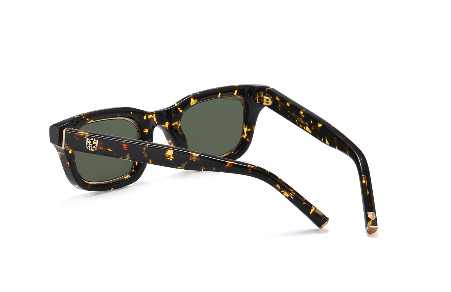 No.27 "Gotham" Limited Edition Sunglasses - Havana Rum Color