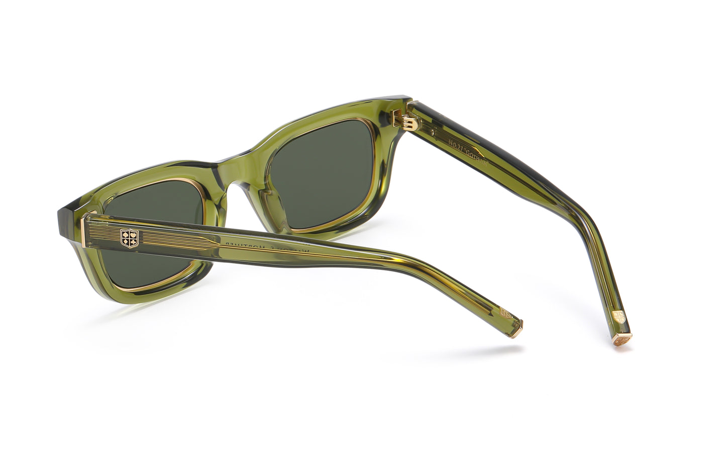 No.27 "Gotham" Limited Edition Sunglasses - Bosco Green Color
