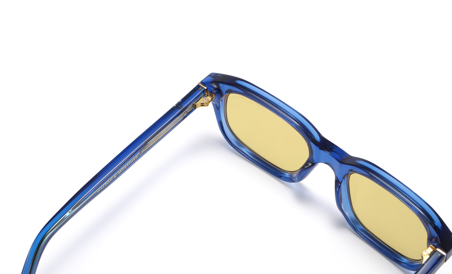 No.28 "Bulletproof" Limited Edition Sunglasses - Deep Sea Blue Color