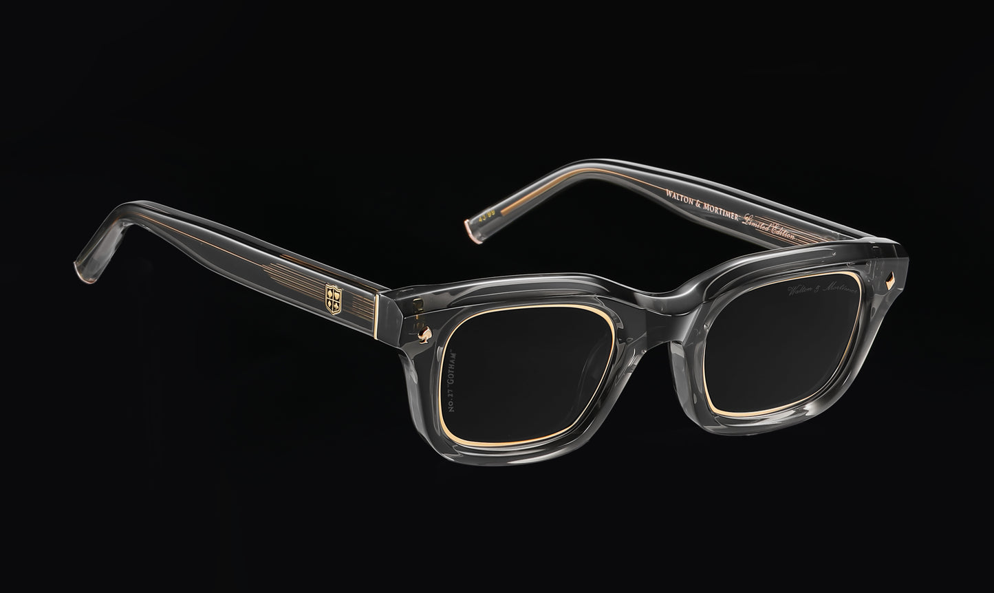No.27 "Gotham" Limited Edition Sunglasses - Stormy Grey Color