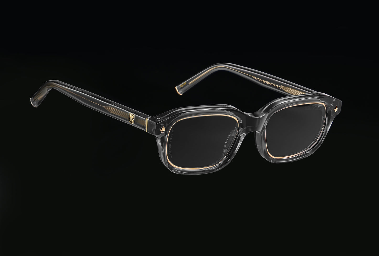 No.28 "Bulletproof" Limited Edition Sunglasses - Moon Gray Color