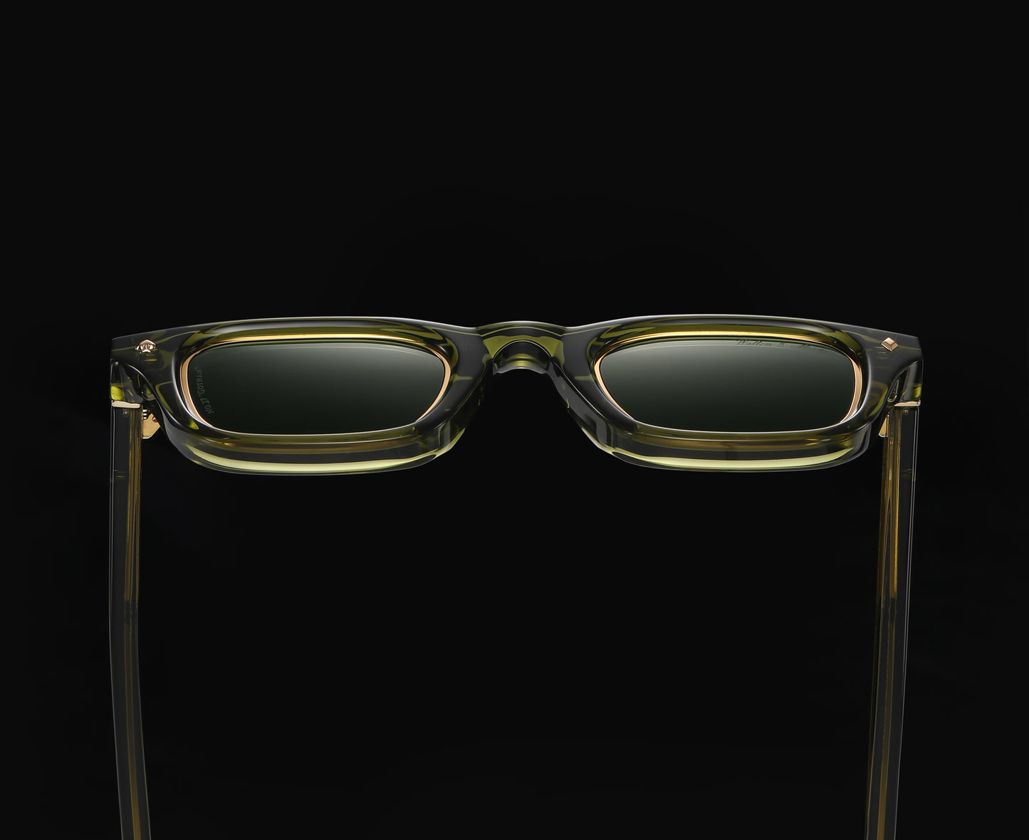 No.27 "Gotham" Limited Edition Sunglasses - Bosco Green Color