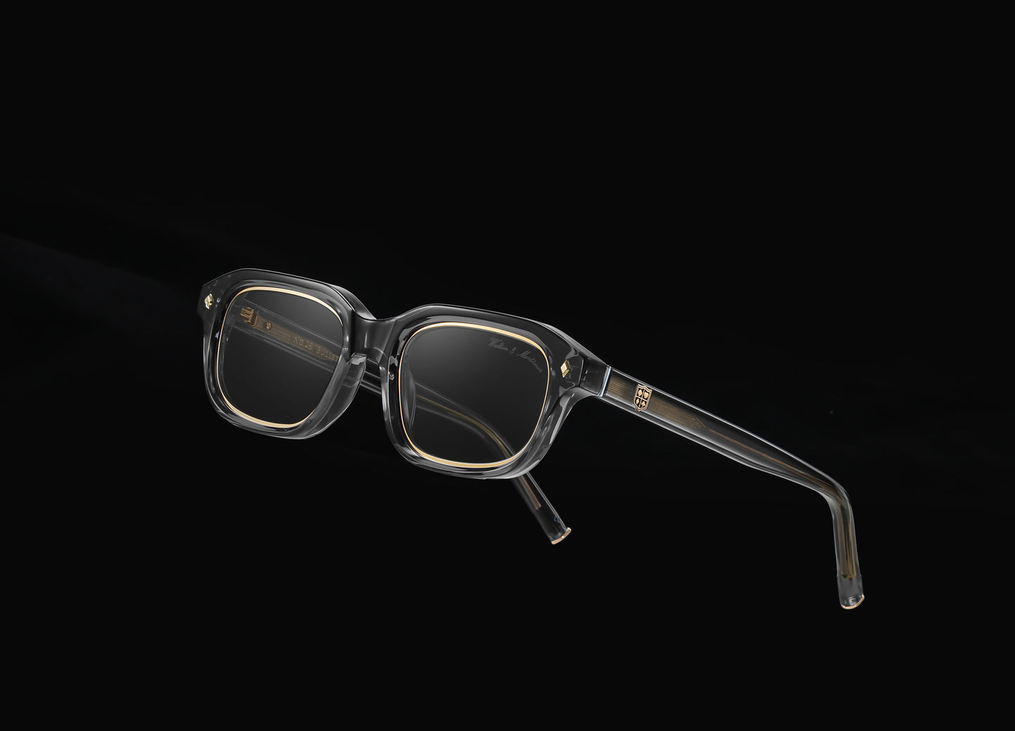 No.28 "Bulletproof" Limited Edition Sunglasses - Moon Gray Color