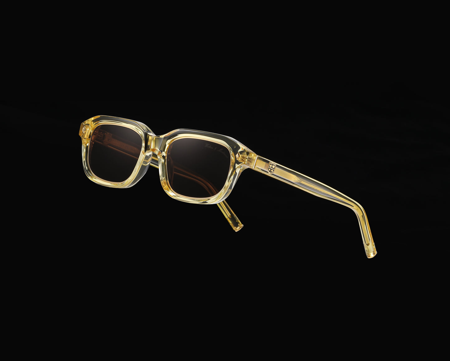No.28 "Bulletproof" Limited Edition Sunglasses - Champagne Mist Color
