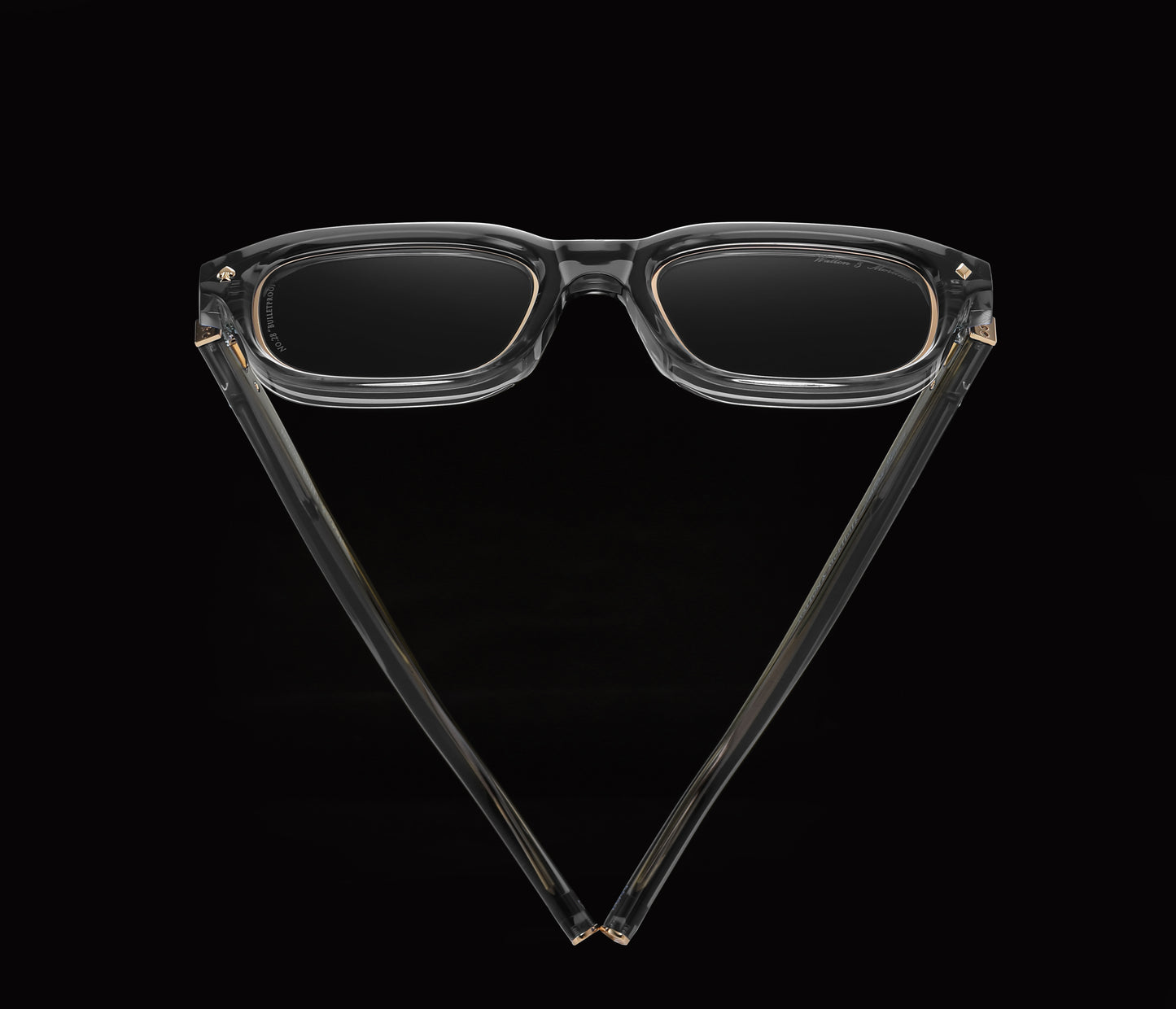 No.28 "Bulletproof" Limited Edition Sunglasses - Moon Gray Color