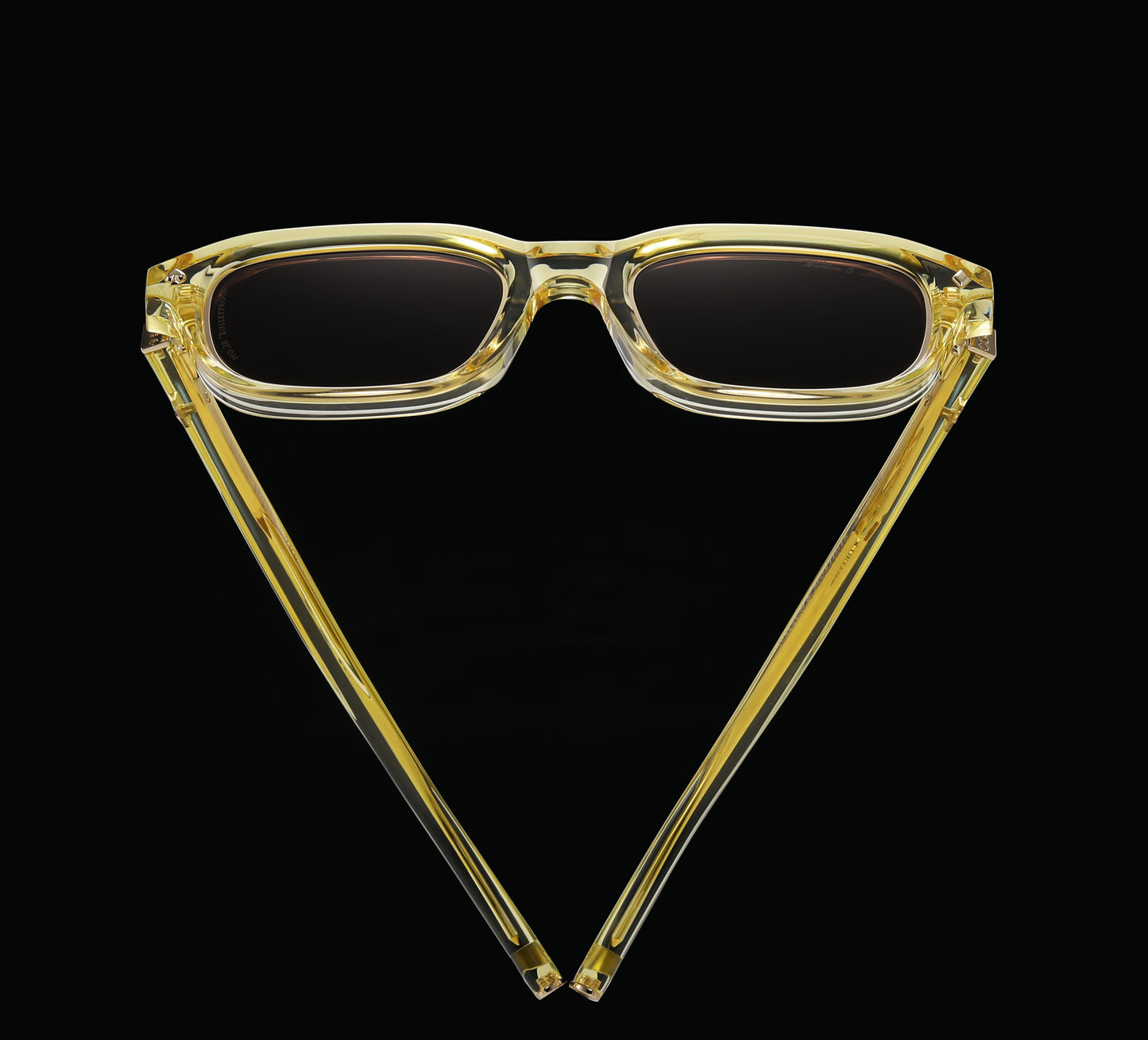 No.28 "Bulletproof" Limited Edition Sunglasses - Champagne Mist Color