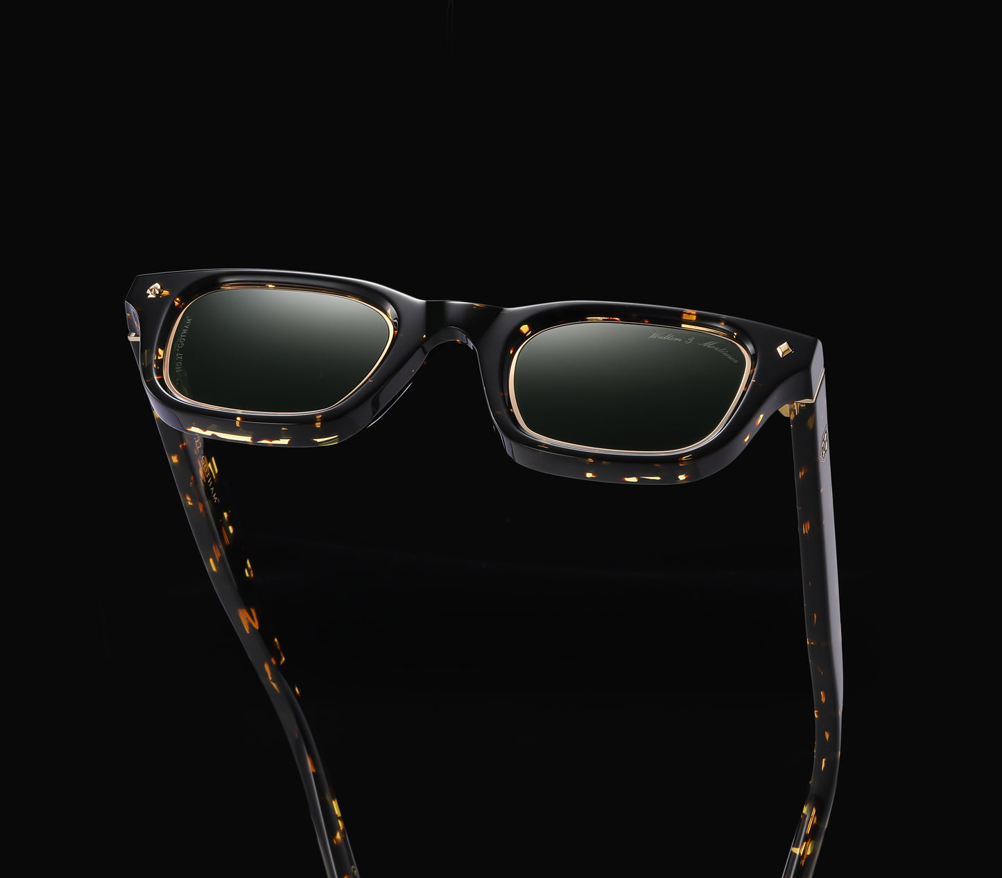 No.27 "Gotham" Limited Edition Sunglasses - Havana Rum Color