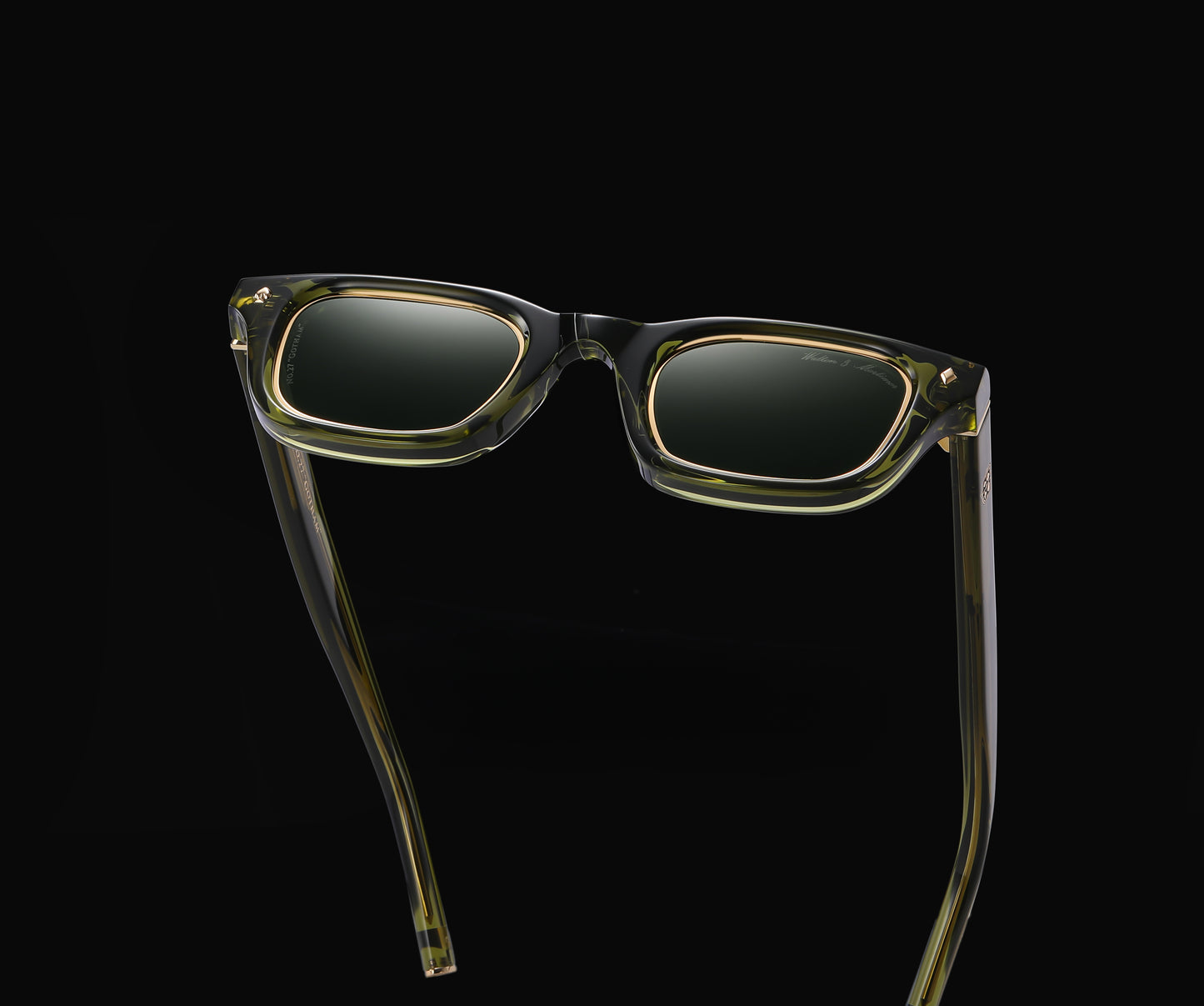 No.27 "Gotham" Limited Edition Sunglasses - Bosco Green Color