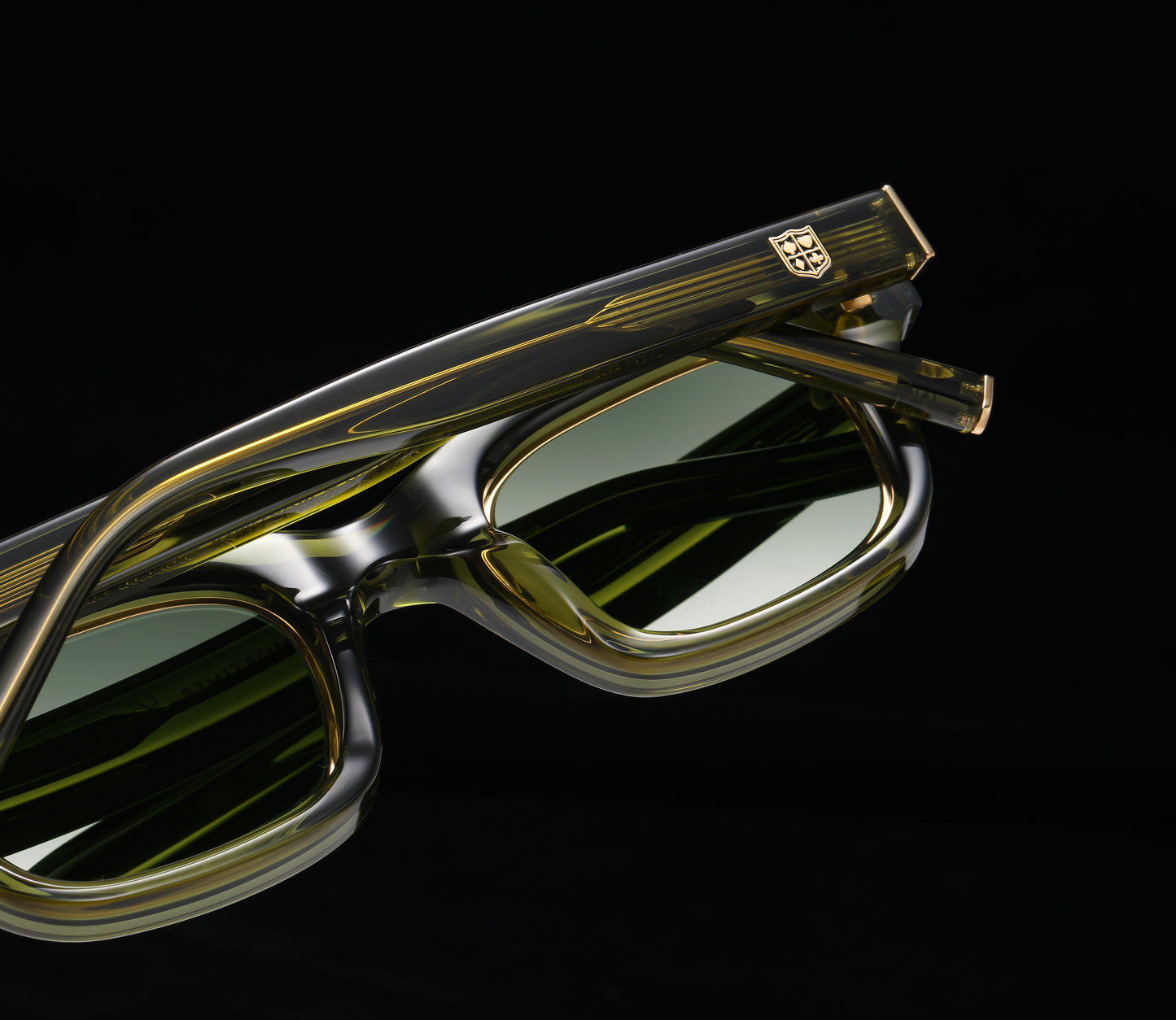No.27 "Gotham" Limited Edition Sunglasses - Bosco Green Color