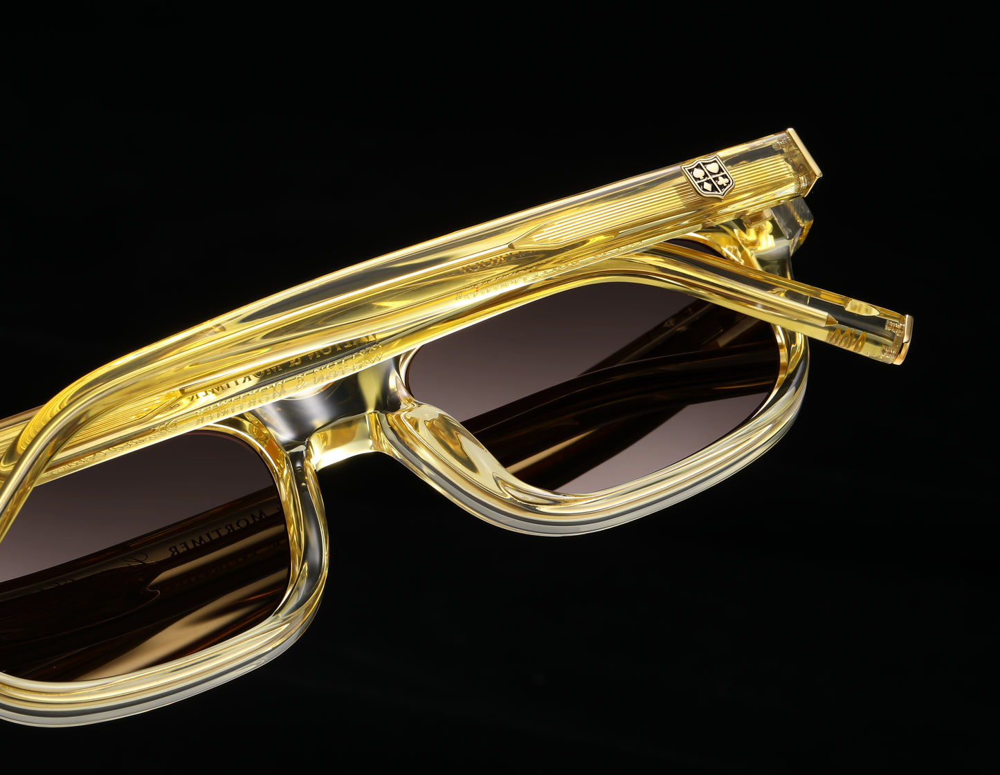 No.28 "Bulletproof" Limited Edition Sunglasses - Champagne Mist Color