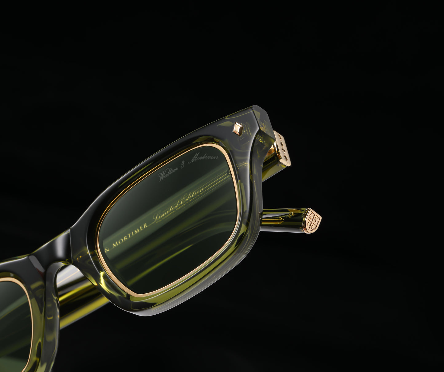 No.27 "Gotham" Limited Edition Sunglasses - Bosco Green Color