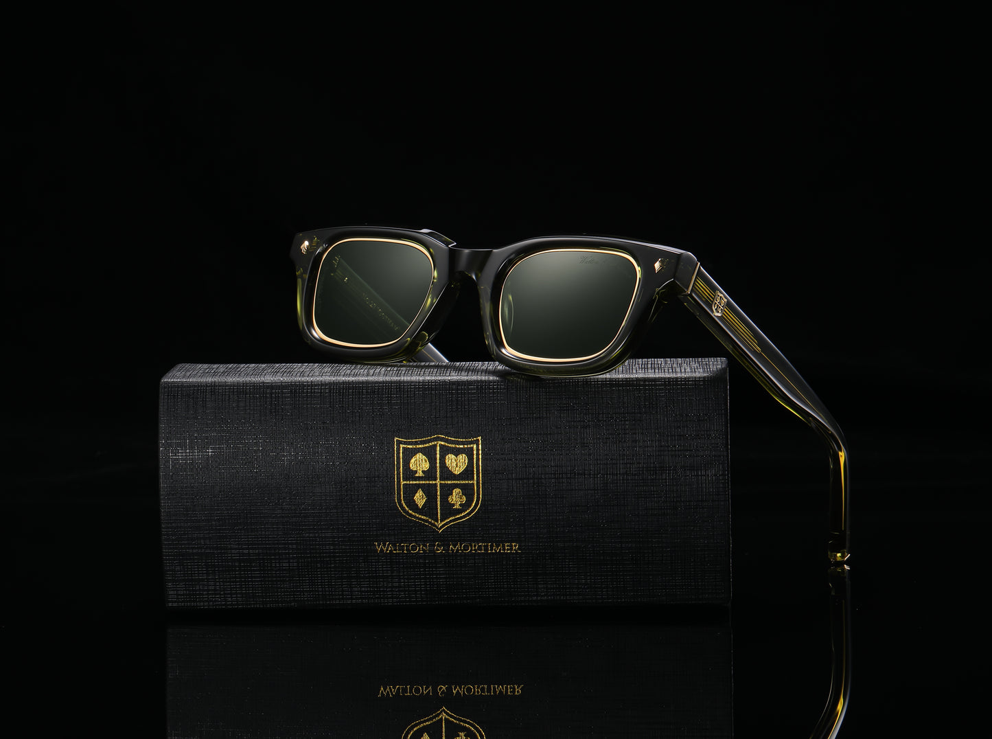 No.27 "Gotham" Limited Edition Sunglasses - Bosco Green Color