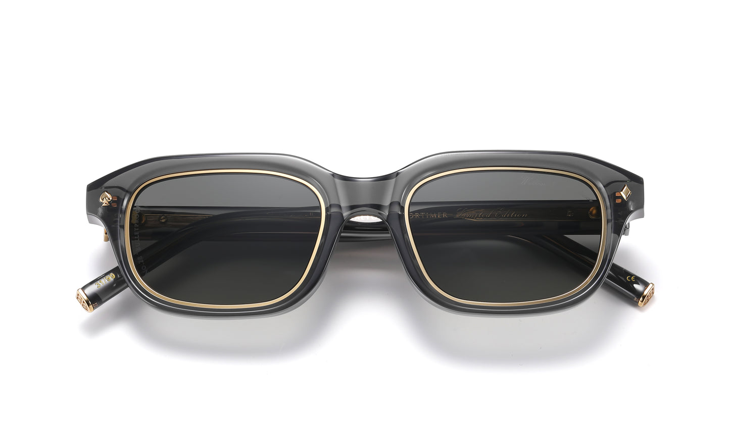 No.28 "Bulletproof" Limited Edition Sunglasses - Moon Gray Color