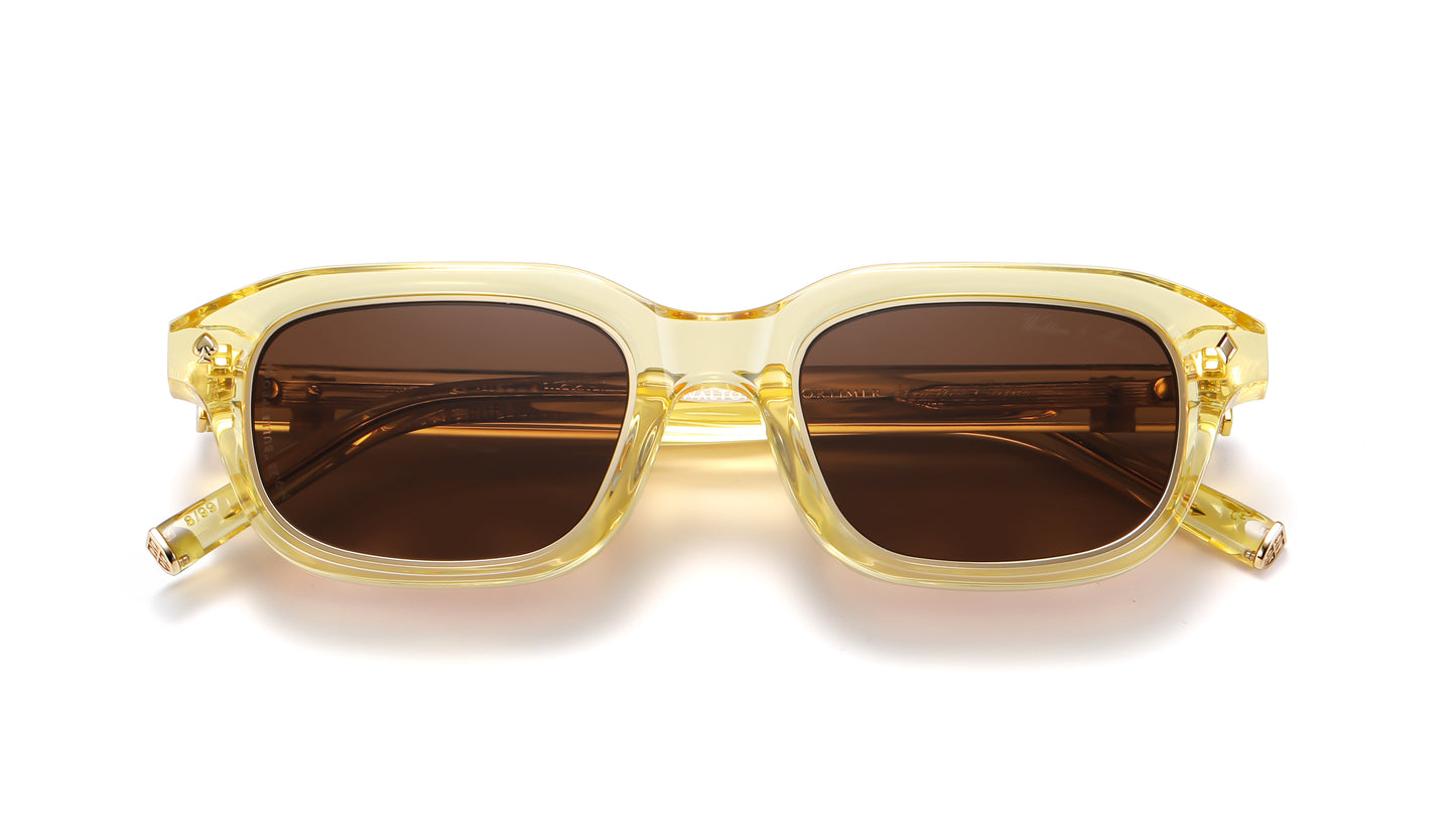 No.28 "Bulletproof" Limited Edition Sunglasses - Champagne Mist Color