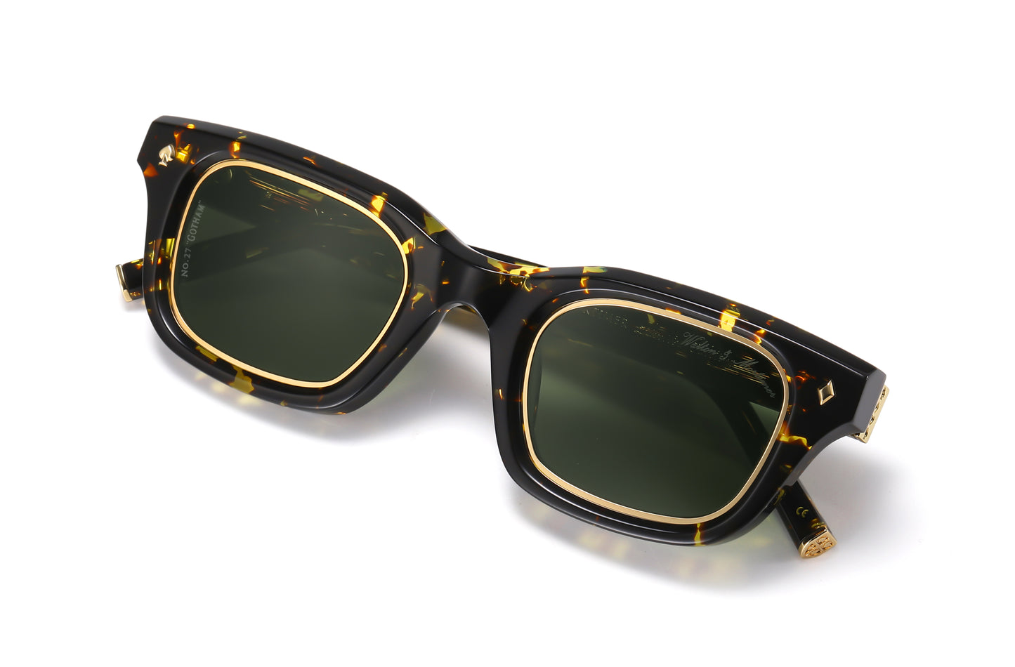 No.27 "Gotham" Limited Edition Sunglasses - Havana Rum Color