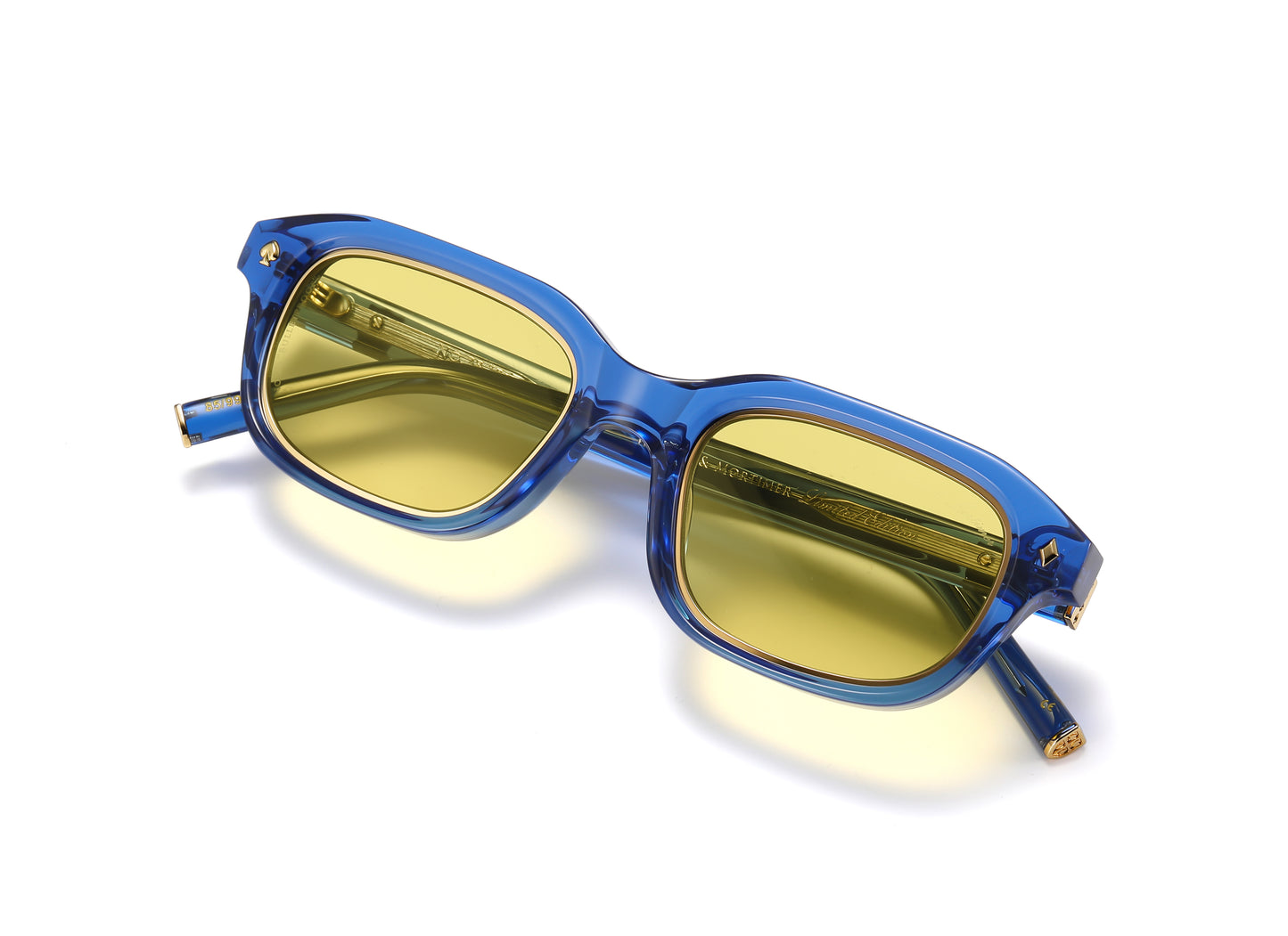 No.28 "Bulletproof" Limited Edition Sunglasses - Deep Sea Blue Color