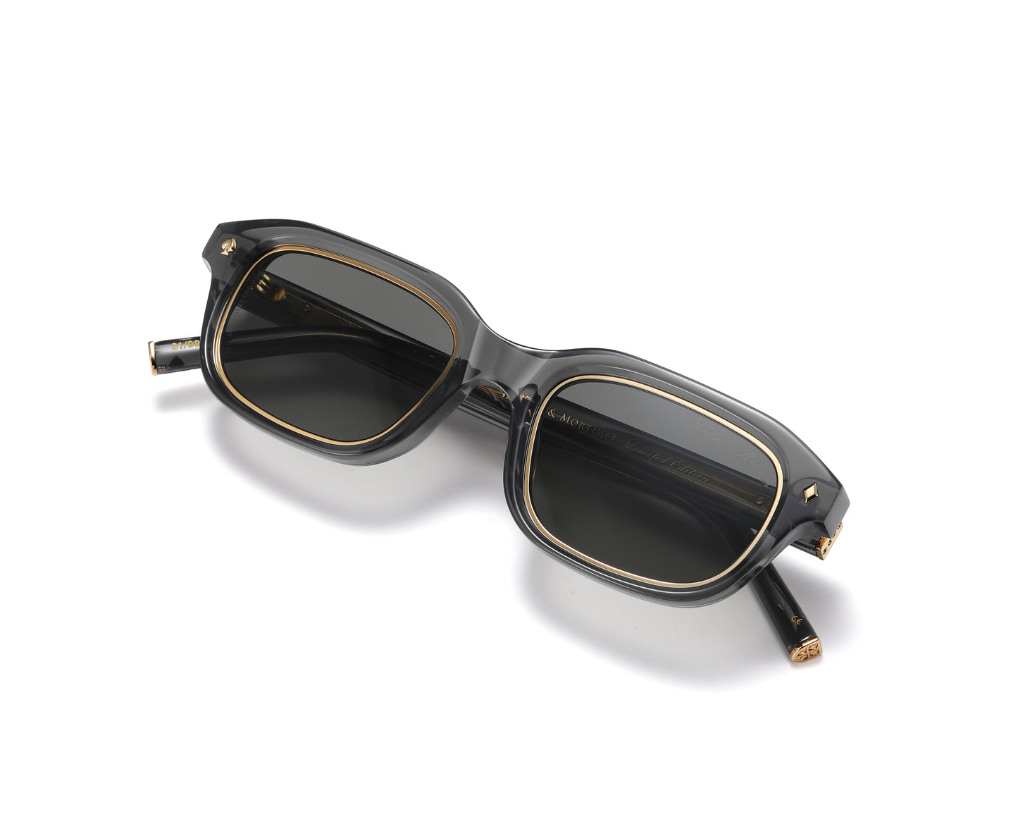 No.28 "Bulletproof" Limited Edition Sunglasses - Moon Gray Color