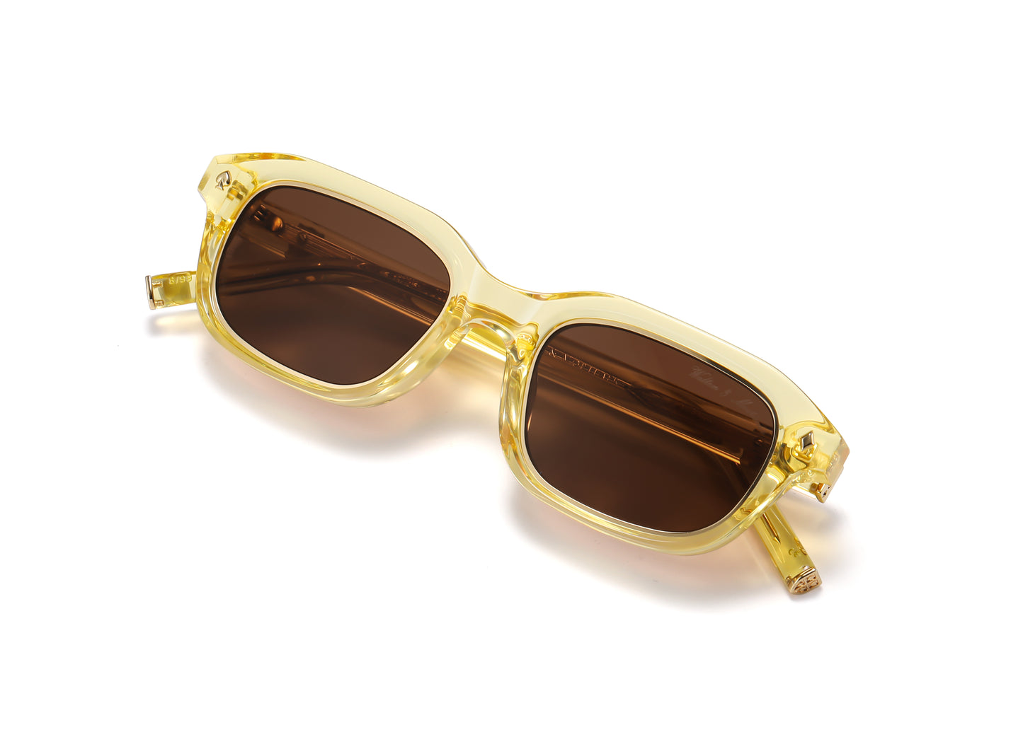 No.28 "Bulletproof" Limited Edition Sunglasses - Champagne Mist Color