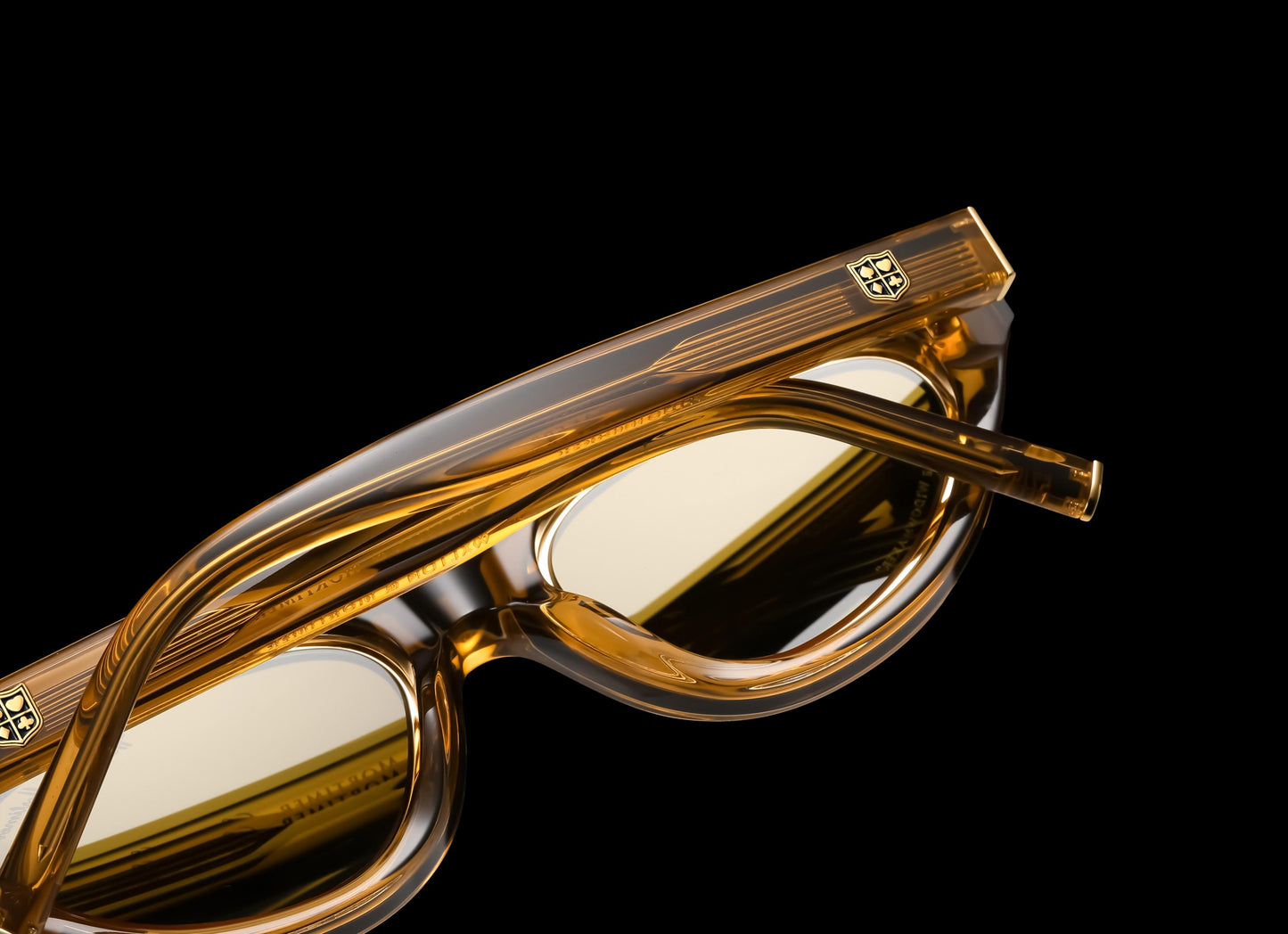 Walton & Mortimer NO. 21 “The Widowmaker” Gold Champagne Limited Edition Sunglasses
