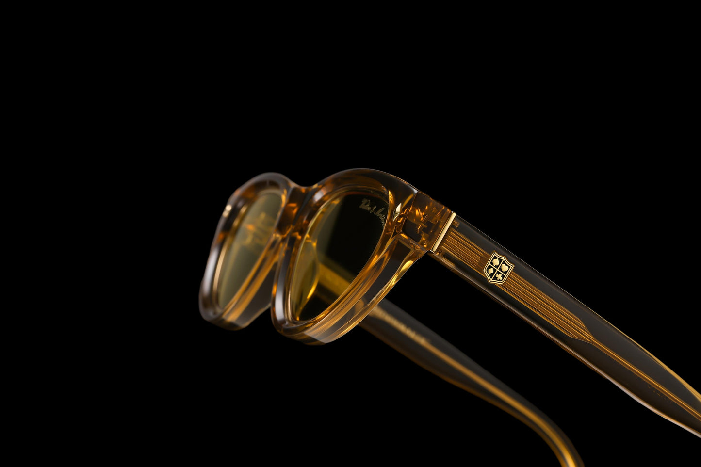 Walton & Mortimer NO. 21 “The Widowmaker” Gold Champagne Limited Edition Sunglasses