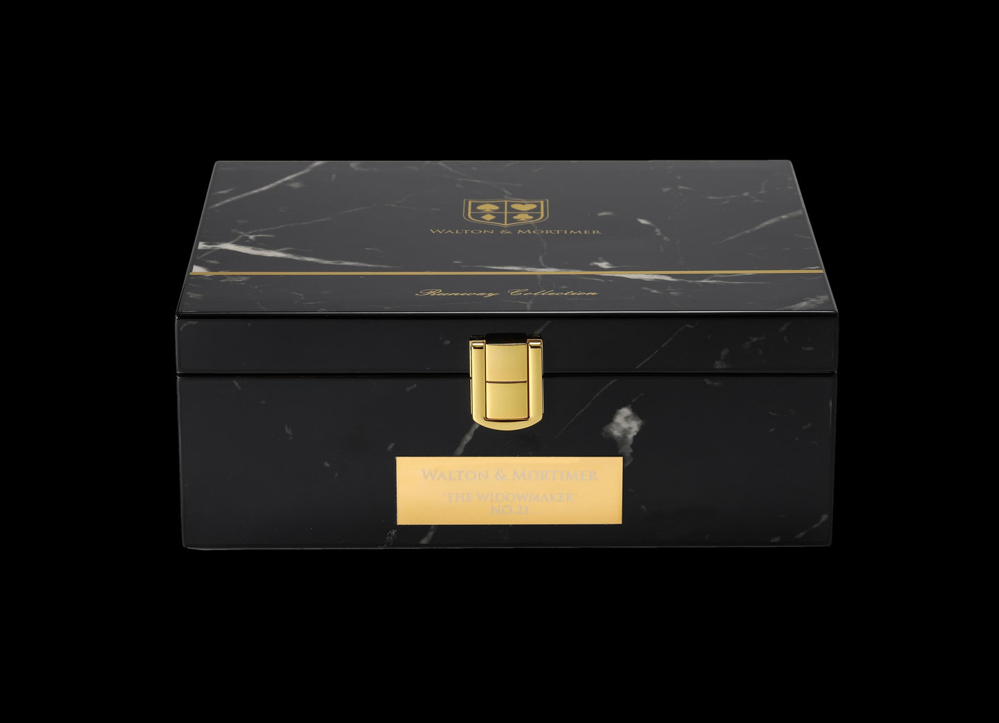 Walton & Mortimer NO. 21 “The Widowmaker” Gold Champagne Limited Edition Sunglasses