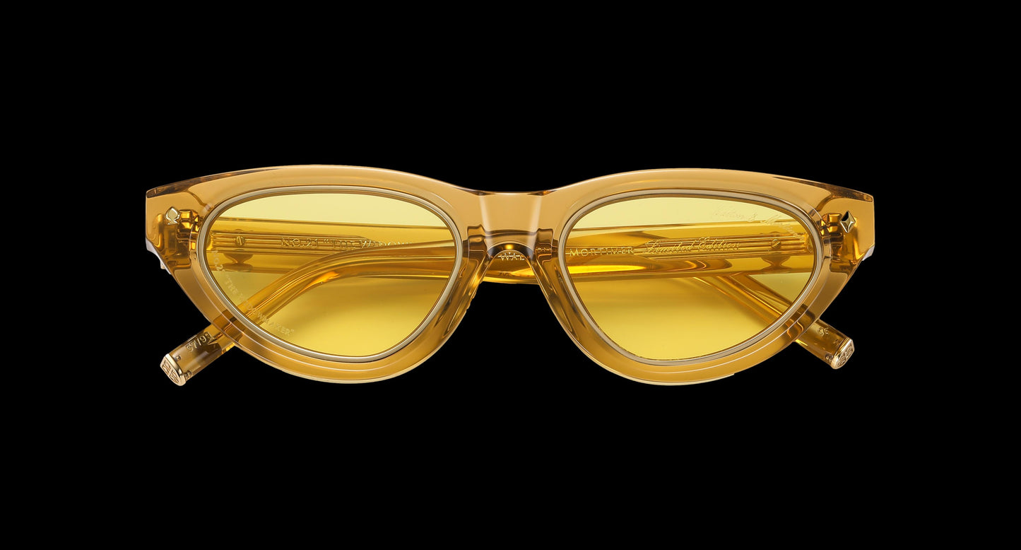 Walton & Mortimer NO. 21 “The Widowmaker” Gold Champagne Limited Edition Sunglasses
