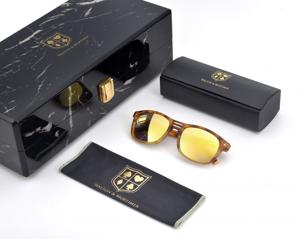 Luxury eyewear The Showrunner Havana Gold