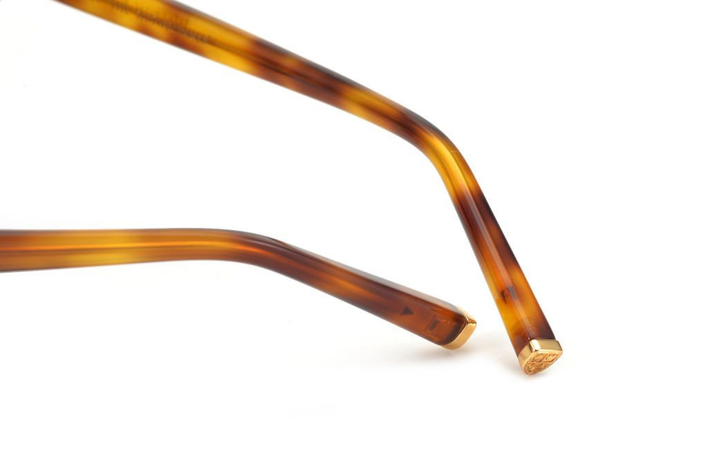 Luxury eyewear The Showrunner Havana Gold