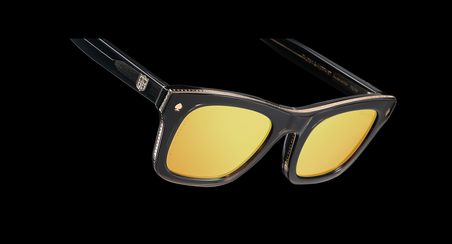 LUXURY EYEWEAR VIOLATOR SMOKEY SUNGLASSES ,WALTON & MORTIMER